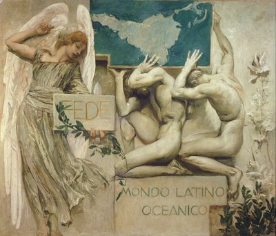 Fede, Mondo Latino Oceanico by Giulio Aristide Sartorio